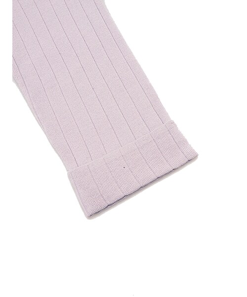 w closet（ダブルクローゼット）の「12G総針Vネックニット（トップス・レディース・ラベンダー/グレー/ブラウン/ブラック・FREE）」の9枚目の写真