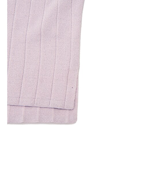 w closet（ダブルクローゼット）の「12G総針Vネックニット（トップス・レディース・ラベンダー/グレー/ブラウン/ブラック・FREE）」の10枚目の写真