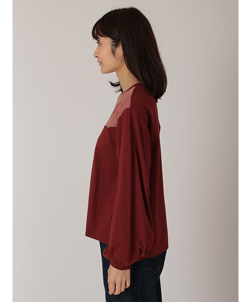 w closet(ダブルクローゼット)の「ウエスタン風刺繍入りプルオーバー(トップス・レディース・レンガ/ネイビー/ブラック・FREE)」の5枚目の写真