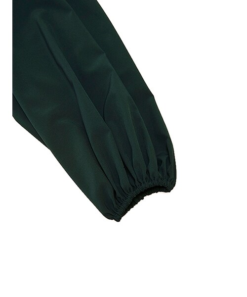 w closet（ダブルクローゼット）の「シャーリング長袖プルオーバー（トップス・レディース・Dピンク/ブラウン/グリーン・FREE）」の8枚目の写真