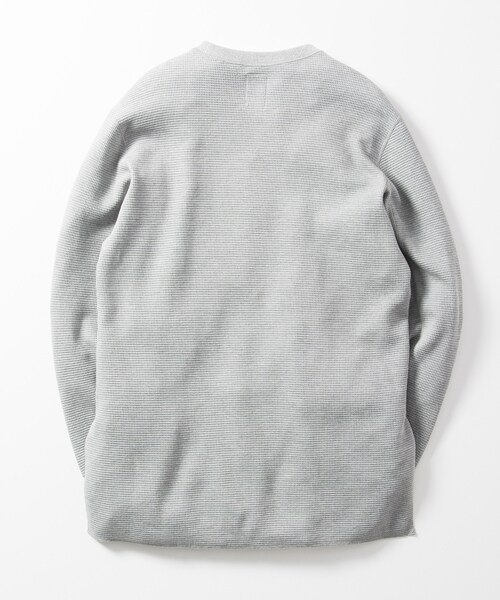 Name.（ネーム）の「ワッフルクルーネック（その他・メンズ・WHT/GRY・0/1）」の14枚目の写真