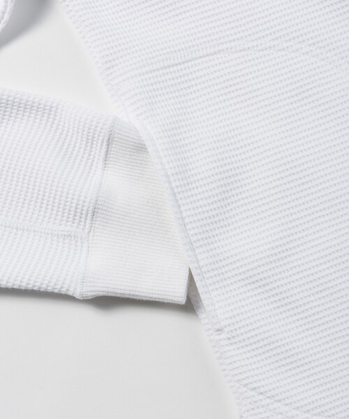 Name.（ネーム）の「ワッフルクルーネック（その他・メンズ・WHT/GRY・0/1）」の6枚目の写真