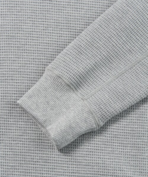 Name.（ネーム）の「ワッフルクルーネック（その他・メンズ・WHT/GRY・0/1）」の11枚目の写真
