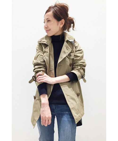 OLMETEXショートトレンチジャケット アパルトモン L'Appartement（アパルトモン）の「OLMETEX SHORT TRENCH