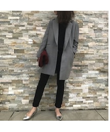 copine | ★再入荷★ロングチェスターコート(チェスターコート)