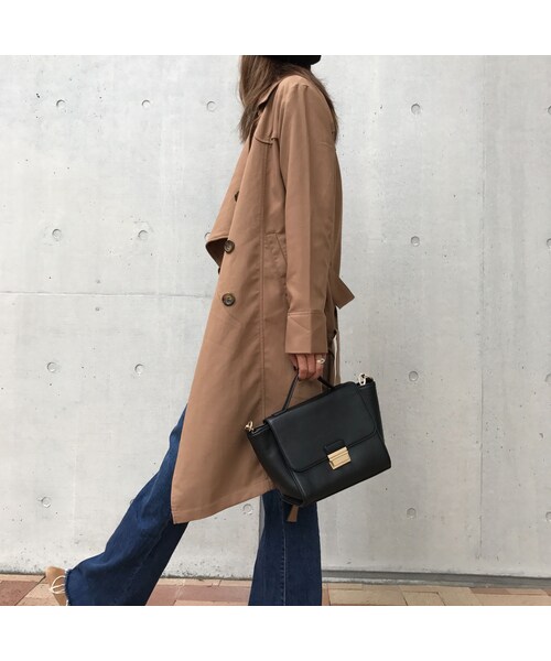 copine（コピン）の「ツイル素材ドレープトレンチコート/テロンチ（トレンチコート・レディース・その他）」の11枚目の写真