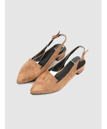 SINOWS | suede sling shoes(ドレスシューズ)