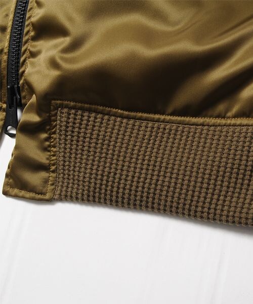 VIRGOwearworks(ヴァルゴウェアワークス)の「VA-1 LONG SPECIAL ミリタリージャケット(ジャケット/アウター・メンズ・OLIVE/BLACK・2/3/4)」の14枚目の写真