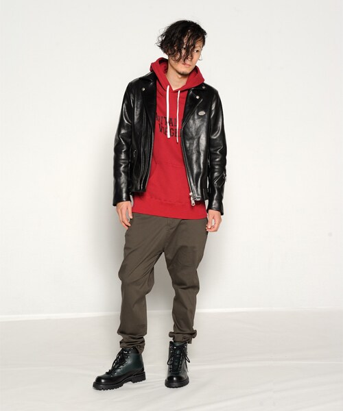 VIRGOwearworks(ヴァルゴウェアワークス)の「【10月発売予定・先行予約】MASTERPIECE HORSEHIDE RAIDERS JKT 馬革ライダースジャケット(ジャケット/アウター・メンズ・NAVY/BLACK・2/3/4)」の8枚目の写真