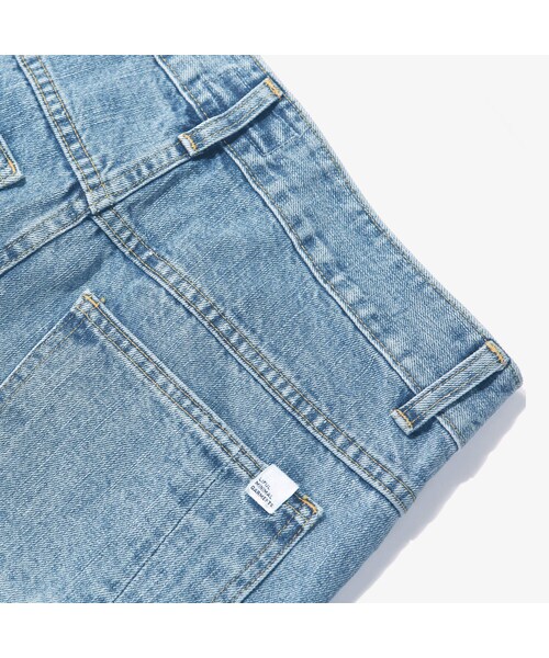 LIFUL MINIMAL GARMENTS.(ライフルミニマルガーメンツ)の「SIDE-ZIP WASHED DENIM PANTS washed blue(パンツ・メンズ・기타)」の6枚目の写真