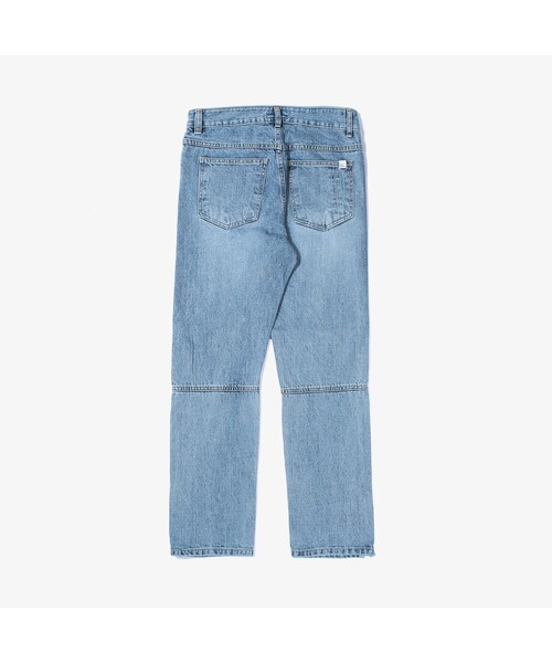 LIFUL MINIMAL GARMENTS.(ライフルミニマルガーメンツ)の「SIDE-ZIP WASHED DENIM PANTS washed blue(パンツ・メンズ・기타)」の5枚目の写真