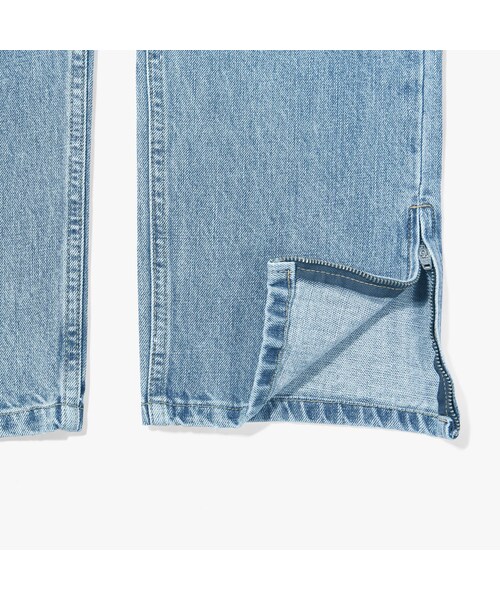 LIFUL MINIMAL GARMENTS.(ライフルミニマルガーメンツ)の「SIDE-ZIP WASHED DENIM PANTS washed blue(パンツ・メンズ・기타)」の8枚目の写真