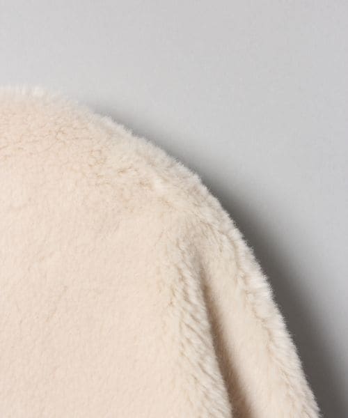 JEANASIS（ジーナシス）の「ノーカラーコート（ジャケット/アウター・アイボリー()/ライトブルー()/ブラウン()/ネイビー()・FREE）」の13枚目の写真