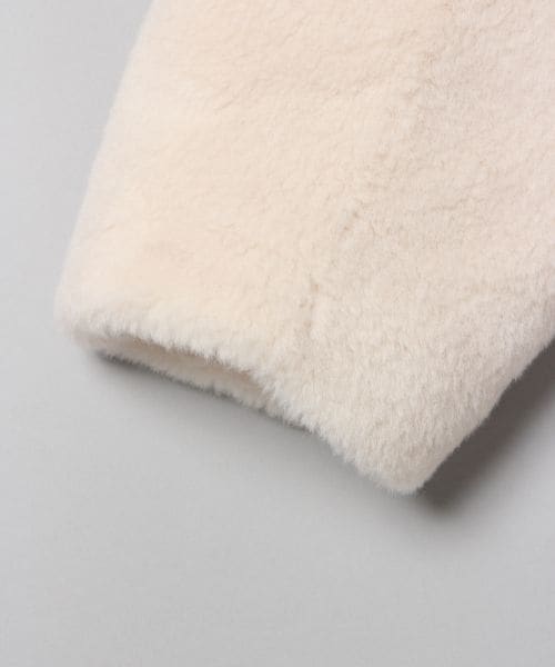 JEANASIS（ジーナシス）の「ノーカラーコート（ジャケット/アウター・アイボリー()/ライトブルー()/ブラウン()/ネイビー()・FREE）」の9枚目の写真