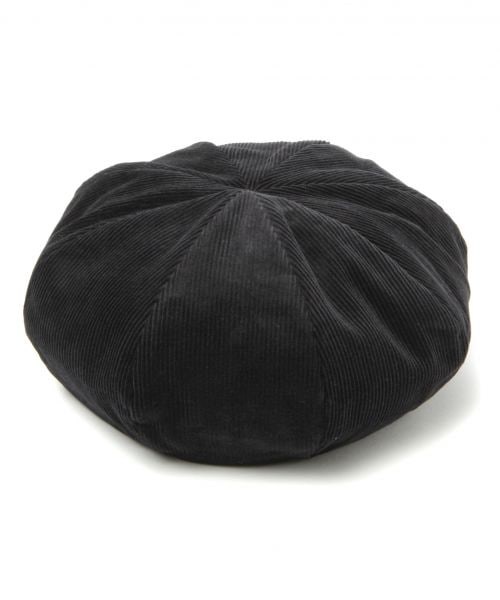 niko and...（ニコアンド）の「オリジナル コーデュロイベレー（帽子・グレー/ブラック/ダークブラウン・F）」の2枚目の写真