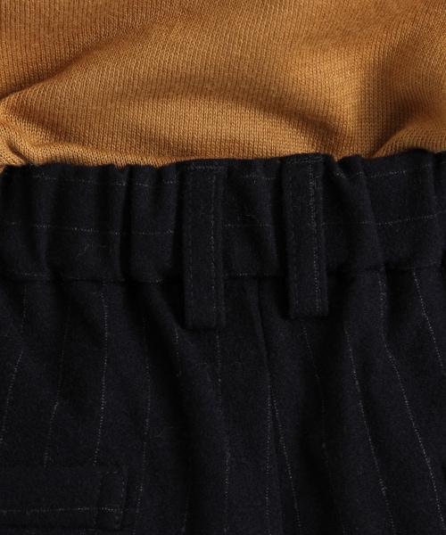 studio CLIP（スタディオクリップ）の「ポリエステルレーヨン2WAYワイドタックパンツ（パンツ・ストライプ/チェック/ブラック/ブラウン・M/L/S(WEB限定)/LL(WEB限定)）」の13枚目の写真