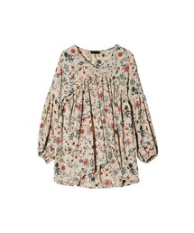STYLENANDA | フリル切替フラワープリントブラウス(その他)
