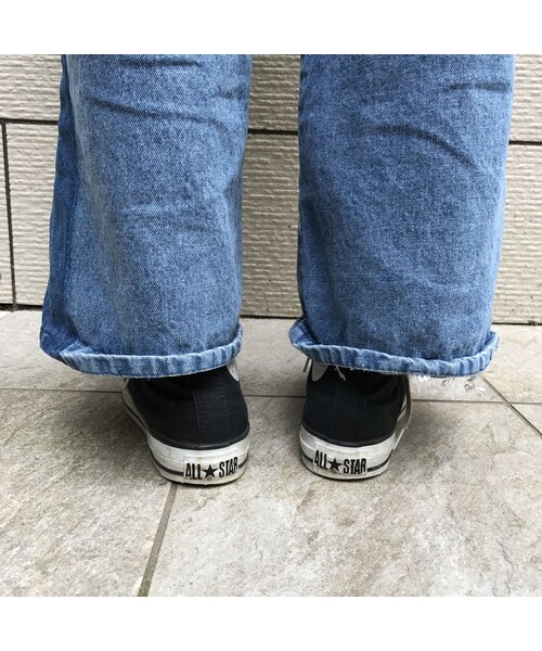 copine（コピン）の「再々再入荷★大人気！!サイドラインワイドデニムパンツ（デニムパンツ・レディース・その他）」の14枚目の写真