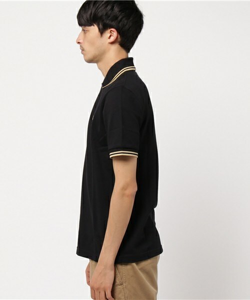 FRED PERRY（フレッドペリー）の「【FRED PERRY(フレッドペリー)】ポロシャツ（ポロシャツ・メンズ・ホワイト/ブラック/ネイビー・M/L/LL）」の4枚目の写真