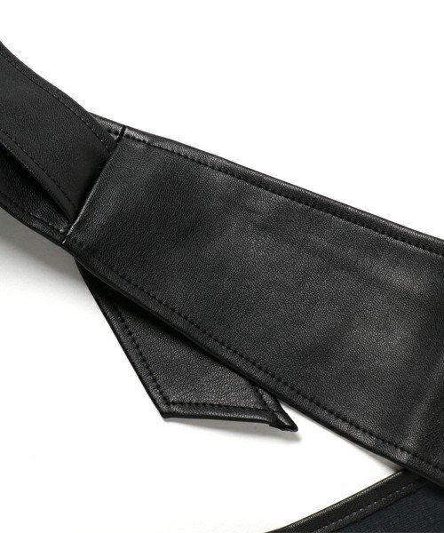 archives（アルシーヴ）の「リボンベルト（ベルト・レディース・ブラック/ブラウン・MEDIUM）」の5枚目の写真