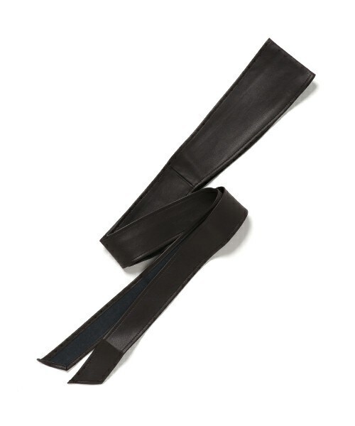 archives（アルシーヴ）の「リボンベルト（ベルト・レディース・ブラック/ブラウン・MEDIUM）」の2枚目の写真