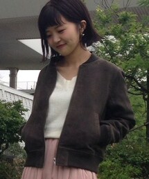 archives | 【予約】 フェイクスエード中綿ブルゾン(ブルゾン)