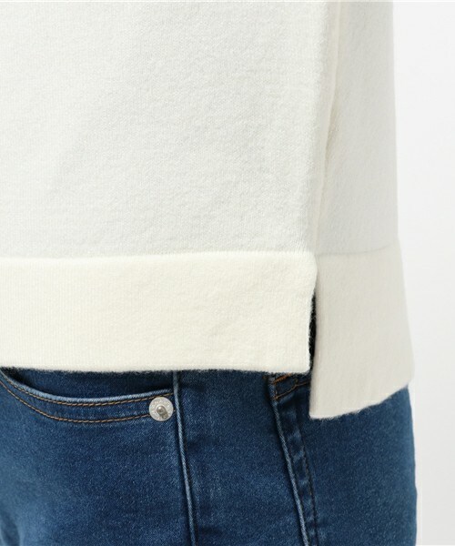 archives（アルシーヴ）の「カシミアタッチプルオーバー（ニット/セーター・レディース・オフホワイト/ブラウン/ネイビー・MEDIUM）」の15枚目の写真