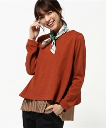 Bou Jeloud | スカーフ付３点セット(Tシャツ/カットソー)