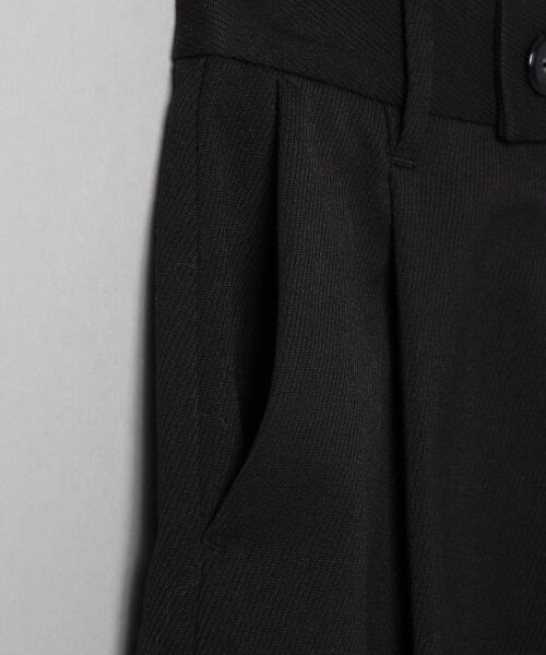 JEANASIS（ジーナシス）の「サージワイドパンツ（パンツ・オフホワイト()/ブラック()/ベージュ()・FREE）」の7枚目の写真