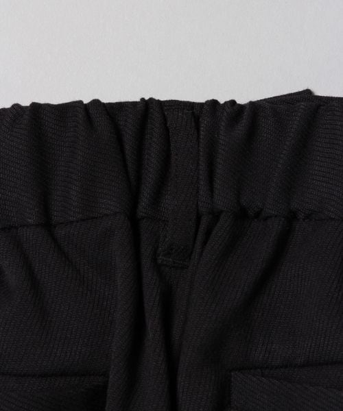 JEANASIS（ジーナシス）の「サージワイドパンツ（パンツ・オフホワイト()/ブラック()/ベージュ()・FREE）」の9枚目の写真