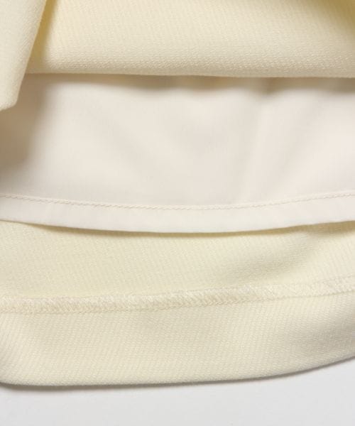 JEANASIS（ジーナシス）の「サージワイドパンツ（パンツ・オフホワイト()/ブラック()/ベージュ()・FREE）」の13枚目の写真