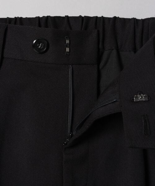 JEANASIS（ジーナシス）の「サージワイドパンツ（パンツ・オフホワイト()/ブラック()/ベージュ()・FREE）」の6枚目の写真