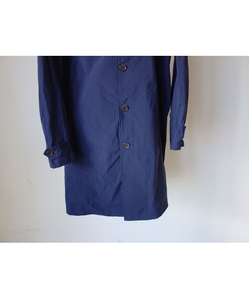 Audience（オーディエンス）の「【完売御礼】Audience オーディエンス  ヴィンテージナイロンオックス ステンカラーコート NVY ネイビー（ステンカラーコート・メンズ・その他）」の8枚目の写真