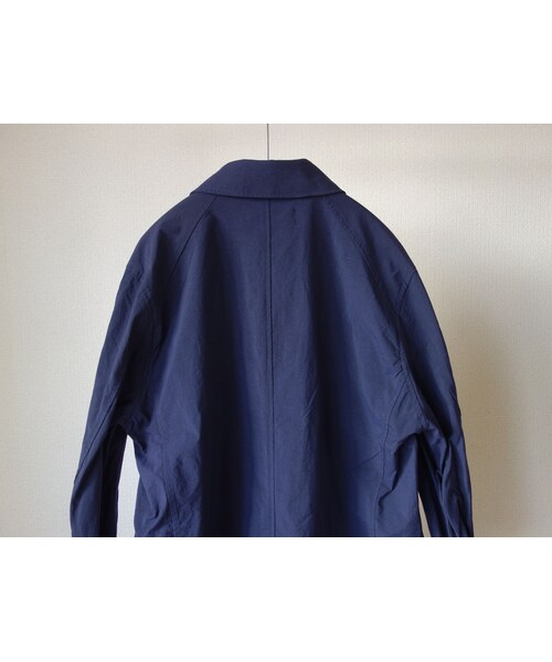 Audience（オーディエンス）の「【完売御礼】Audience オーディエンス  ヴィンテージナイロンオックス ステンカラーコート NVY ネイビー（ステンカラーコート・メンズ・その他）」の10枚目の写真
