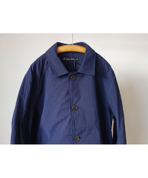 Audience（オーディエンス）の「【完売御礼】Audience オーディエンス  ヴィンテージナイロンオックス ステンカラーコート NVY ネイビー（ステンカラーコート・メンズ・その他）」の6枚目の写真