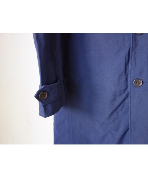 Audience（オーディエンス）の「【完売御礼】Audience オーディエンス  ヴィンテージナイロンオックス ステンカラーコート NVY ネイビー（ステンカラーコート・メンズ・その他）」の9枚目の写真