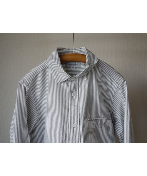 Ordinary fits（オーディナリーフィッツ）の「【ラスト1点！】Ordinaryfits オーディナリーフィッツ OM-S001 インビシブルシャツ 隠しボタンダウンシャツ STRIPE ストライプ（シャツ/ブラウス・メンズ・その他）」の10枚目の写真