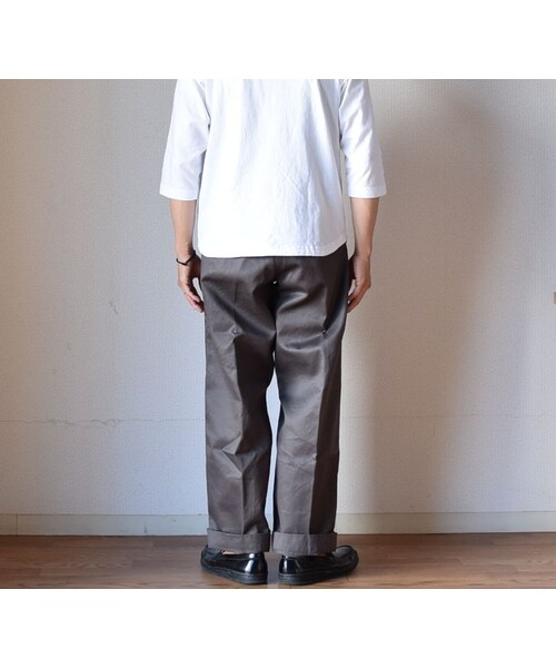 Ordinary fits（オーディナリーフィッツ）の「【ラスト1点！】Ordinary fits NEW PARKTROUSER CHINO GRY オーディナリーフィッツ ニューパークトラウザー チノ グレー（カーゴパンツ・メンズ・その他）」の4枚目の写真