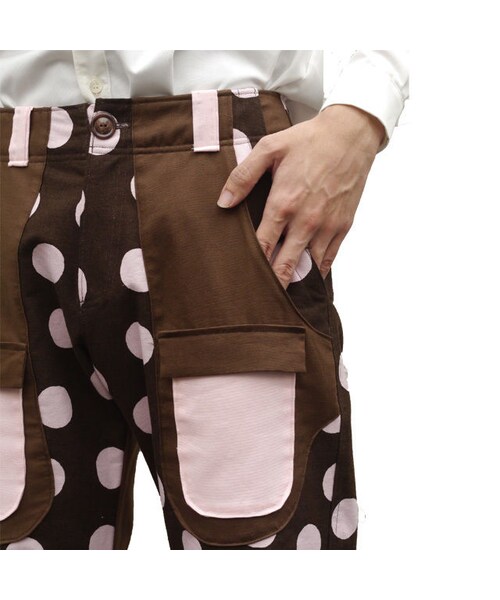 NIRAME.CO（ニラメッコ）の「プッシュぱんつ 　ブラウンドット（その他パンツ・メンズ・その他）」の7枚目の写真