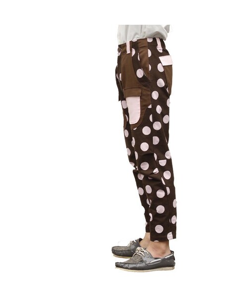 NIRAME.CO（ニラメッコ）の「プッシュぱんつ 　ブラウンドット（その他パンツ・メンズ・その他）」の5枚目の写真