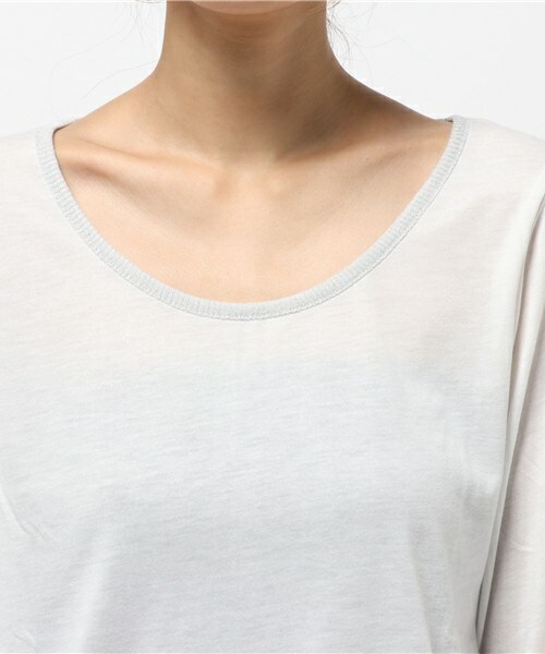 archives（アルシーヴ）の「ラメテレコクループルオーバー（Tシャツ/カットソー・レディース・オフホワイト/ブラック/チャコールグレー/グレー系その他/ネイビー・MEDIUM）」の9枚目の写真