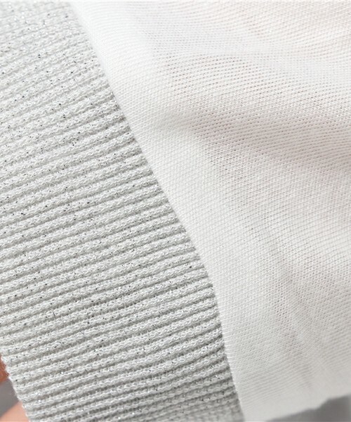 archives（アルシーヴ）の「ラメテレコクループルオーバー（Tシャツ/カットソー・レディース・オフホワイト/ブラック/チャコールグレー/グレー系その他/ネイビー・MEDIUM）」の12枚目の写真