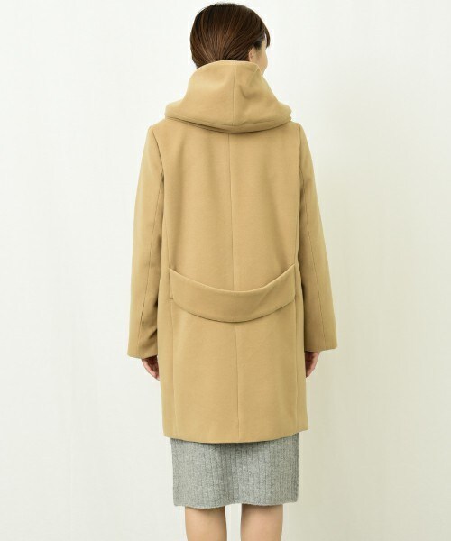 INTERPLANET(インタープラネット)の「TRダブルフェイスボリュームフードコート(その他アウター・レディース・ネイビー/キャメル/オレンジ・FREE)」の8枚目の写真