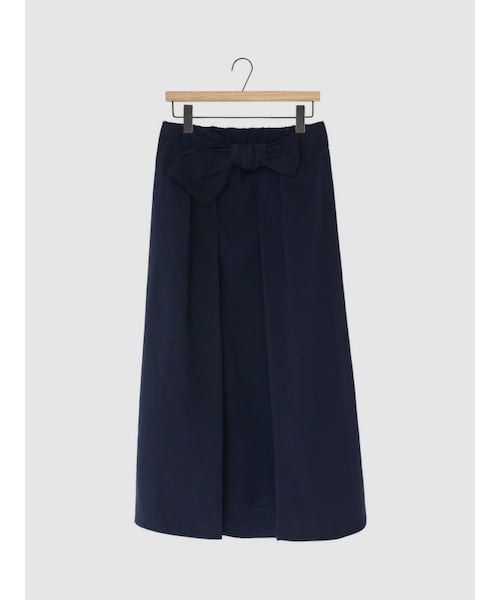 SINOWS(シノウズ)の「ribon skirt(スカート・レディース・navy/khaki・one size (詳細サイズはサイトをご確認ください。))」の1枚目の写真
