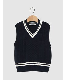 SINOWS | preppy vest(ベスト)