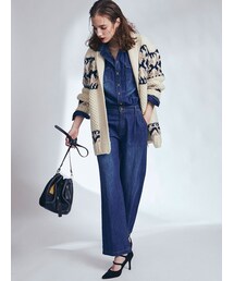 Ungrid（アングリッド）の「ワイドデニムコンビネゾン（）」 - WEAR