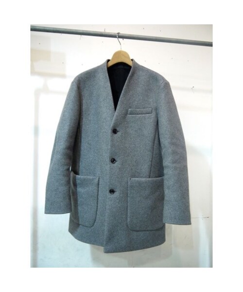 no brand（ノーブランド）の「MAINTENANT : NO LAPEL CHESTER COAT 