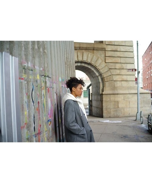 no brand（ノーブランド）の「MAINTENANT : NO LAPEL CHESTER COAT 