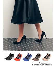 KORMARCH | スエードハイヒールパンプス（全５色）(パンプス)