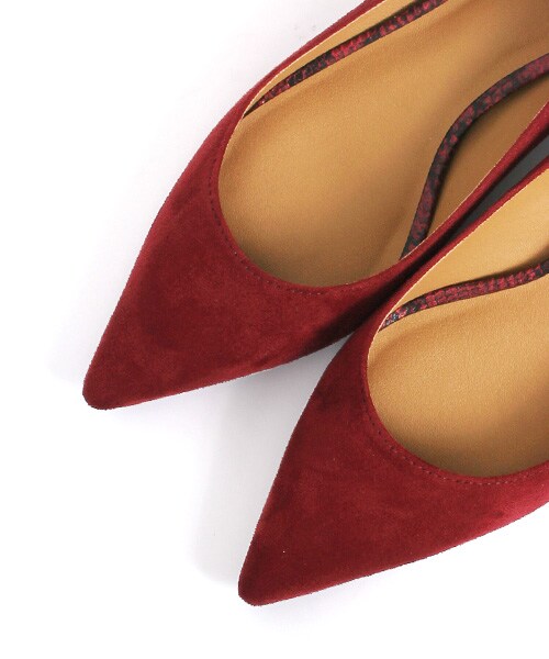 RANDA（ランダ）の「ポインテッドトゥローヒールパンプス（シューズ・レディース・ワイン/ライトグレー/ブラック/ダークブラウン/ベージュ/カーキ/ネイビー/マスタード/コッパー・21.0/21.5/22.0/22.5/23.0/23.5/24.0/24.5/25.0/25.5）」の11枚目の写真